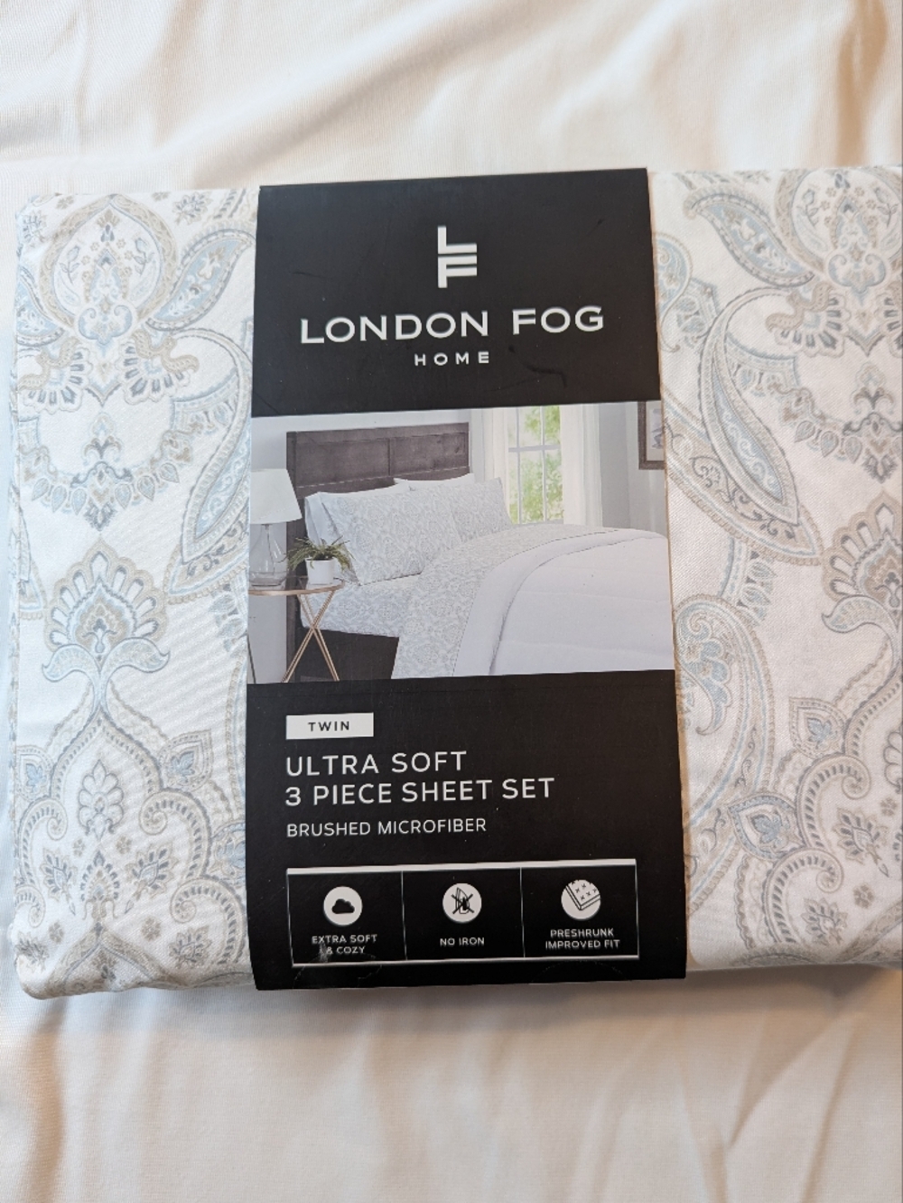 London Fig Home Twin 3 Piece Sheet Set BNWT